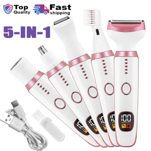 5-In-1 Elektrischer Damenrasierer Elektrischer Rasierer für Frauen Intimbereich - Bild 1 von 16