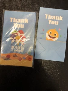 BABY SHARK BIRTHDAY Party Favors Treat Bags Thank You - Pack of 12 - NEW! - Picture 1 of 3