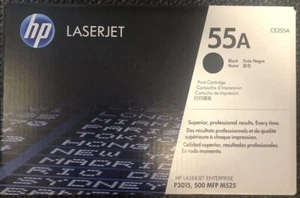 Neu Original Original OEM HP CE255A Laser Tonerkassette 55A VERSIEGELTE TASCHE - Bild 1 von 1