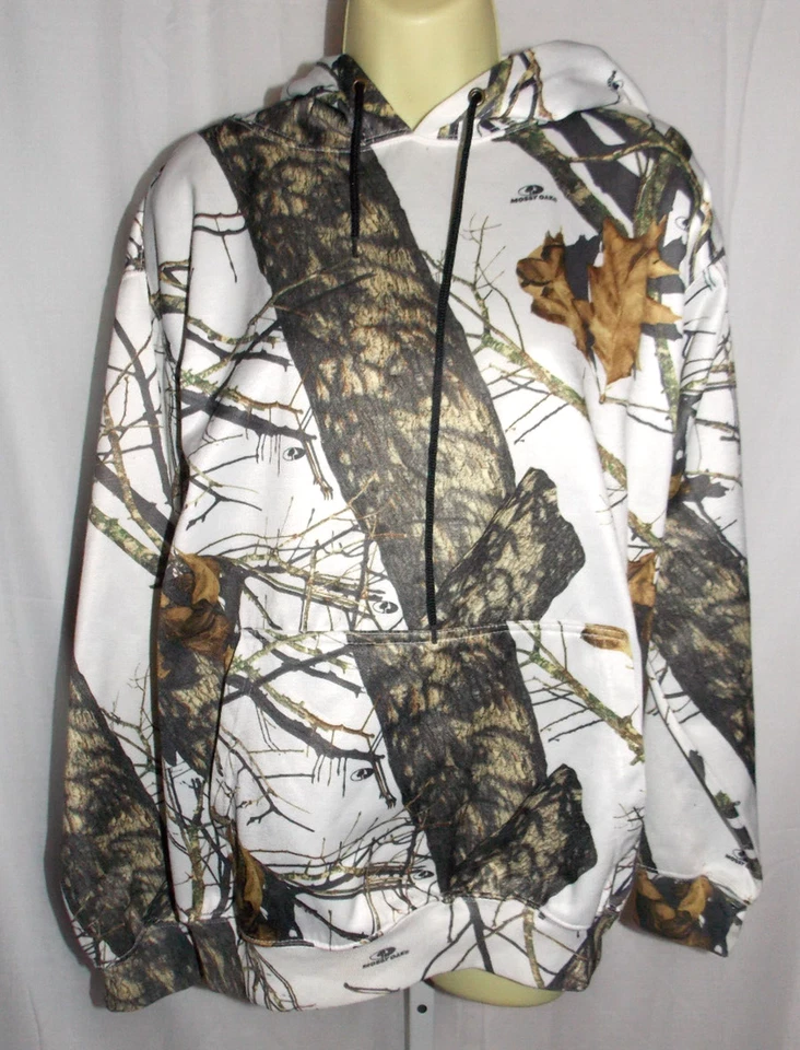 Sudadera con Capucha para Mujer Yukon Diseño Madera Blanca Talla Mediana NUEVA Foto 1 de 4