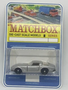 Vintage Lesney Matchbox 14 Custom Iso Grifo Regular Wheels Blister Pack. - Picture 1 of 5