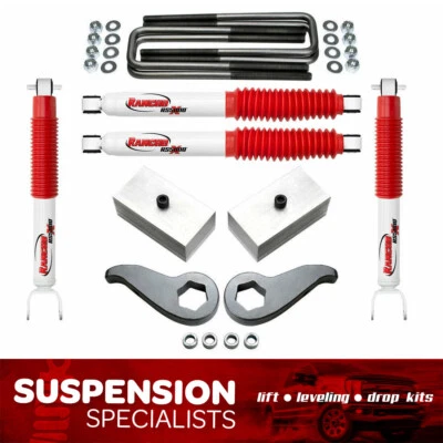 1-3" Leveling Lift Kit For 2011-2019 Chevy Silverado GMC Sierra 2500HD w/ Rancho - Image 1 of 4