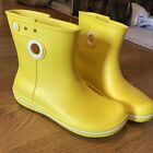 Crocs Rain Boots Jaunt Shorty Women’s Size 7 Yellow