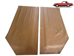 Fits Mercedes Benz 1972-1989 R107 560sl 450sl 380sl Door Panel Skin PALOMINO - Picture 1 of 4