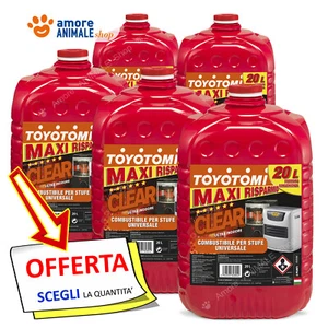 Toyotomi CLEAR → 10 / 20 Lt - Combustibile Inodore di ALTA QUALITA' per Stufe - Imagen 1 de 9