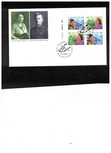 CANADA 1994 GREAT CANADIANS** bl / 4 on FDC MNH # 1525-26 BOX 516 - Picture 1 of 1