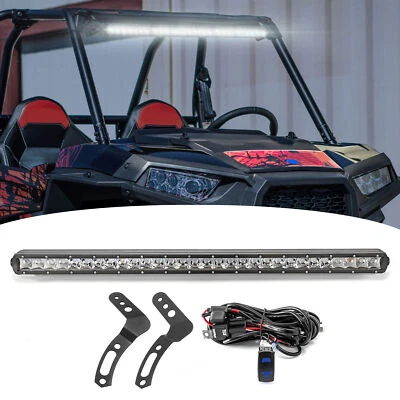 WEISEN For Polaris RZR 900 S 900 S 1000 EPS Roof 31" LED Light Bar Mounts Wire - Image 1 of 4