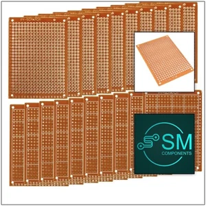 10PC 5x7cm FR-2 Prototype Perfboard Universal Circuit Paper PCB Board Breadboard - Picture 1 of 6