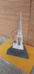 Soviet Vintage Moscow Kremlin Tower Night Light Lamp Red USSR.RARE Souvenir - Picture 1 of 12