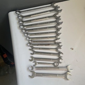 Craftsman Wrench Set, Couple Are The Same And Some Metric. 15 Piece Total - Picture 1 of 8