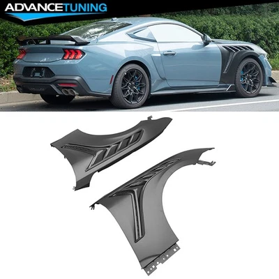For 24-26 Mustang Front Fender Aluminum GTD Style Driver Passenger Side Panel - Image 1 of 4