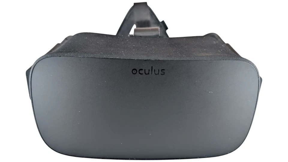 Oculus Rift CV1 HM A VR Headset Only No Cable No Headphones Untested As Is Black - Image 1 of 4
