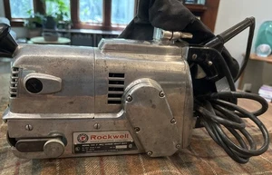 Vintage Rockwell 503 115V 9 Amp 3" Bandschleifer Lokomotive Stil - Bild 1 von 8