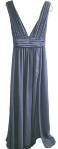 Lulus Heavenly Hues Maxi Dress Style #43449 —Slate Blue / Dusty Blue Size XS NWT - Picture 1 of 7