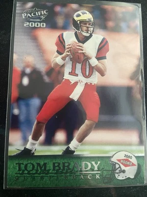 Pacific 2000 - novato Tom Brady #403 (RC) Foto 1 de 4