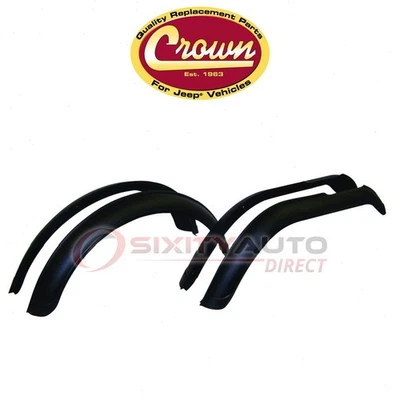 Crown Automotive Front and Rear Fender Flare for 1981-1985 Jeep Scrambler - fr - Изображение 1 из 4