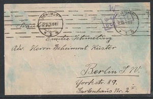 GERMANY, 1923, "POSTAGE RATE PAID" FROM DORTMUND, FRONT COVER PIECE, SEE!! - Picture 1 of 1