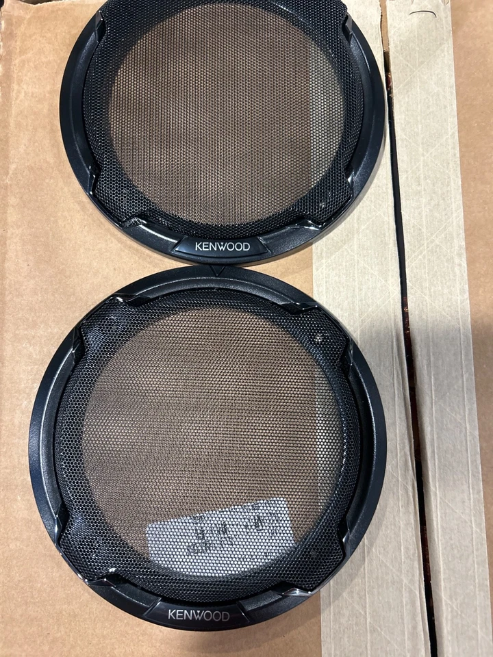 Kenwood  5 1/4” GRILLS COVERS black trim 5.25” - Image 1 of 1
