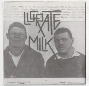 LUCRATE MILK Lustiges Tierquartett 7" VINYL w/PS RE 80s ART PUNK AVANTE GARDE - Foto 1 di 2