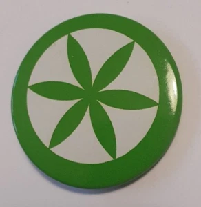 VECCHIA SPILLA Old Badge Pin POLITICA PARTITO LEGA NORD PADANIA SOLE DELLE ALPI - Picture 1 of 2