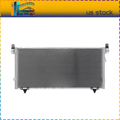 3296 A/C Condenser Core For 2000 2001 2002 2003 2004-2006 Toyota Tundra Aluminum - Image 1 of 4