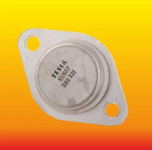 KU607 SET = 2 TESLA SILIKON NPN TRANSISTOR 70W 10A ~ 2N5264 2SC1227 2SD1201 BDY45 - Bild 1 von 2