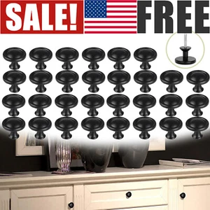 1-100 PCS Kitchen Cabinet Door Drawer Hardware Knob Handle Pull Bathroom Knobs - Picture 1 of 12