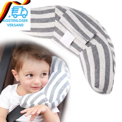 BESUCHE DEN ALOUWEEKUKY-STORE Gurtpolster Für Kinder - Auto Schlafkissenreise-Nackenkissen Nackenhörnchen Sich
