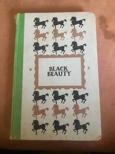 BLACK BEAUTY von Anna Sewell 1954 Junior Deluxe Editions Vintage Hardcover - Bild 1 von 10