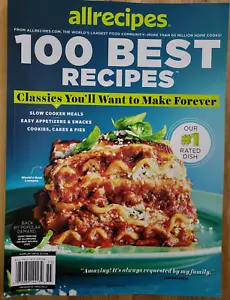 AllRecipes Magazine - 100 Best Recipes - 2025 - Brand new FREE SHIPPING - Picture 1 of 1