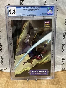 Star Wars: The High Republic #1 - David Lopez - Trade Dress Variant - Cgc 9.8 - Picture 1 of 2