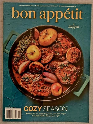 bon appetit - Cozy Season Issue - Feb 2024 - brand-new-unread-copy! - Image 1 of 3