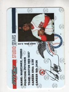 Donruss Studio Stars 2004 platino Pedro Martínez #SS-40!    02/25 - Imagen 1 de 2