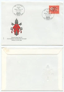 32162 - Schweiz - Marke/Sonderstempel: Visite du Pape Paul VI - Geneve 10.6.1969 - Imagen 1 de 1