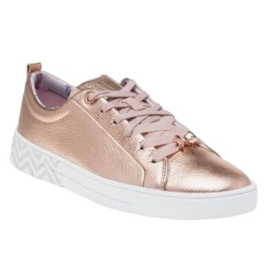 Zapatillas Ted Baker London Kelliep Oro Rosa Talla 8 Foto 1 de 4