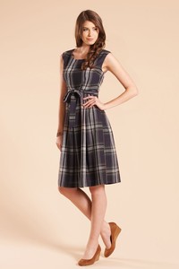 monsoon check dress