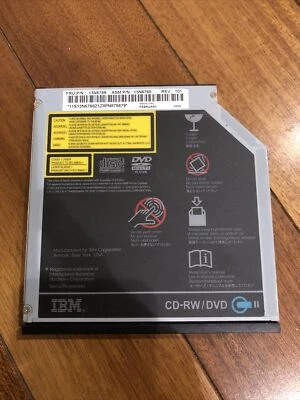 IBM Thinkpad T42 CD-RW DVD-Rom Drive Model: GCC-4242N FRU:13N6769 P/N:13N6768 - Image 1 of 4
