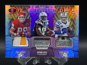 Parche de etiqueta de lavandería Gonzalez Gates Witten 2018 Panini Illusions Legacies 1/1 patio - Imagen 1 de 5