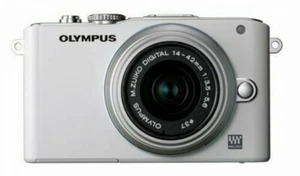 Olympus PEN E-PL3 12.3 MP Mirrorless Digital Camera *white* tested *superb* - Picture 1 of 2