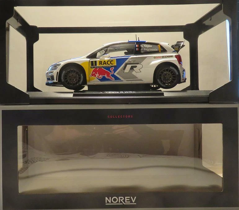 Volkswagen Polo R WRC Ogier Vainqueur Rally Espagne 2014 Norev 188477 - Photo 1/1