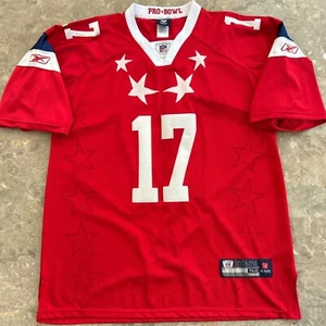 Vintage 2000s Reebok NFL Phillip Rivers #17 Pro Bowl Jersey Red 52 - Picture 1 of 6