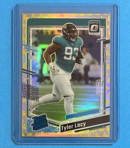 2023 Donruss Optic Tyler Lacy Flex Prizm Rated Rookie Jaguars /149 💎 - Picture 1 of 4