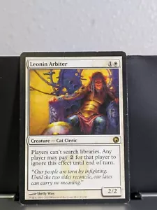 MTG - Leonin Arbiter - Scars of Mirrodin - LP, English Magic - Picture 1 of 1