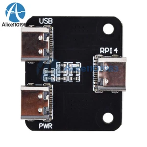 Type-C USB Power Splitter For Raspberry Pi 4 Development Board USB 1 to 2 Module - Picture 1 of 13