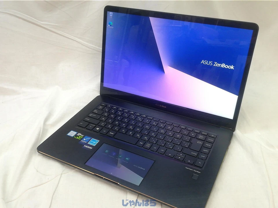 ASUS ZenBook Pro 15 UX580GD Blue i7-8750H 16G GTX1050 WiFi 15LCD Touch Panel - Image 1 of 4