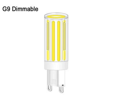 G9 LED Bulb 7.5W 110~120V COB Led Chips Dimmable Ceramics Light Lamp TX104F45 - Image 1 of 4