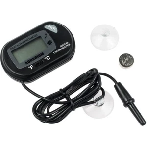 Fahrenheit Celsius Waterproof Electronic Digital Thermometer Aquarium Fish Tank - Picture 1 of 6