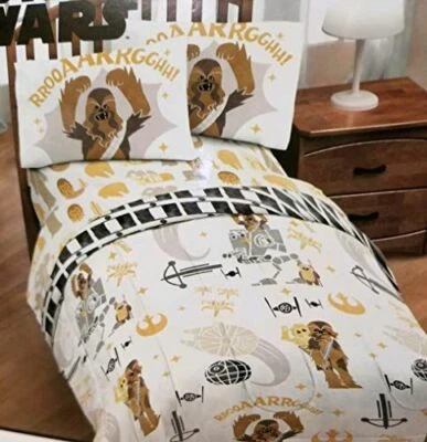 Edredón doble de microfibra reversible Chewbacca de Star Wars de Disney Foto 1 de 4