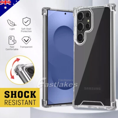 For Samsung S25 Edge S24 S23 S22 S21 FE Ultra S20 Case Shockproof Bumper Cover - image 1 of 4