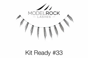 Modelrock - Kit Ready #33 Underlash - Handmade Fake False Lashes 100% Human Hair - Picture 1 of 1